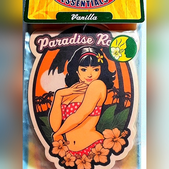 Hanging Car & Home Air Freshener Pack of 3 Hawaiian Pinup Girl - Picture 4 of 15